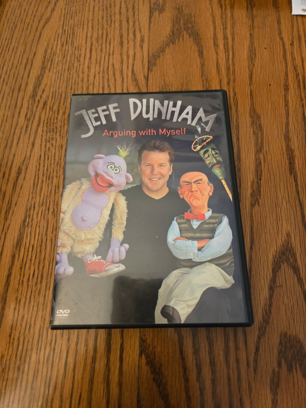 Dunham - Arguing with Myself (DVD) - Black, Purple, Beige, Red Artwork